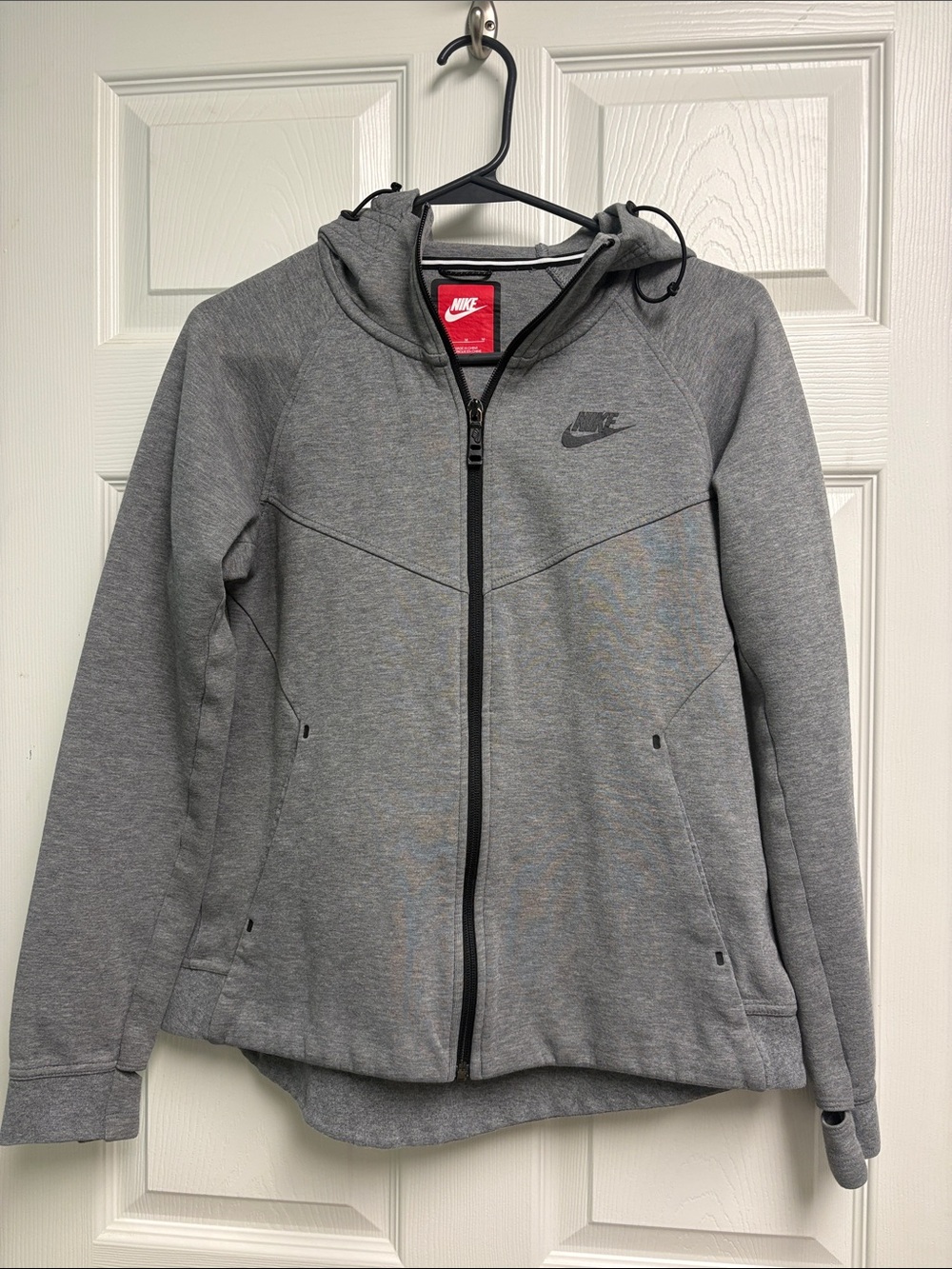 Nike Women’s Tech Hooded Zip Up Jacket 683794-091 Size Medium